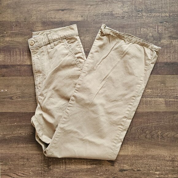 Levi’s Women’s Dad Chino Pants W26 L30, Khaki - Picture 2 of 12
